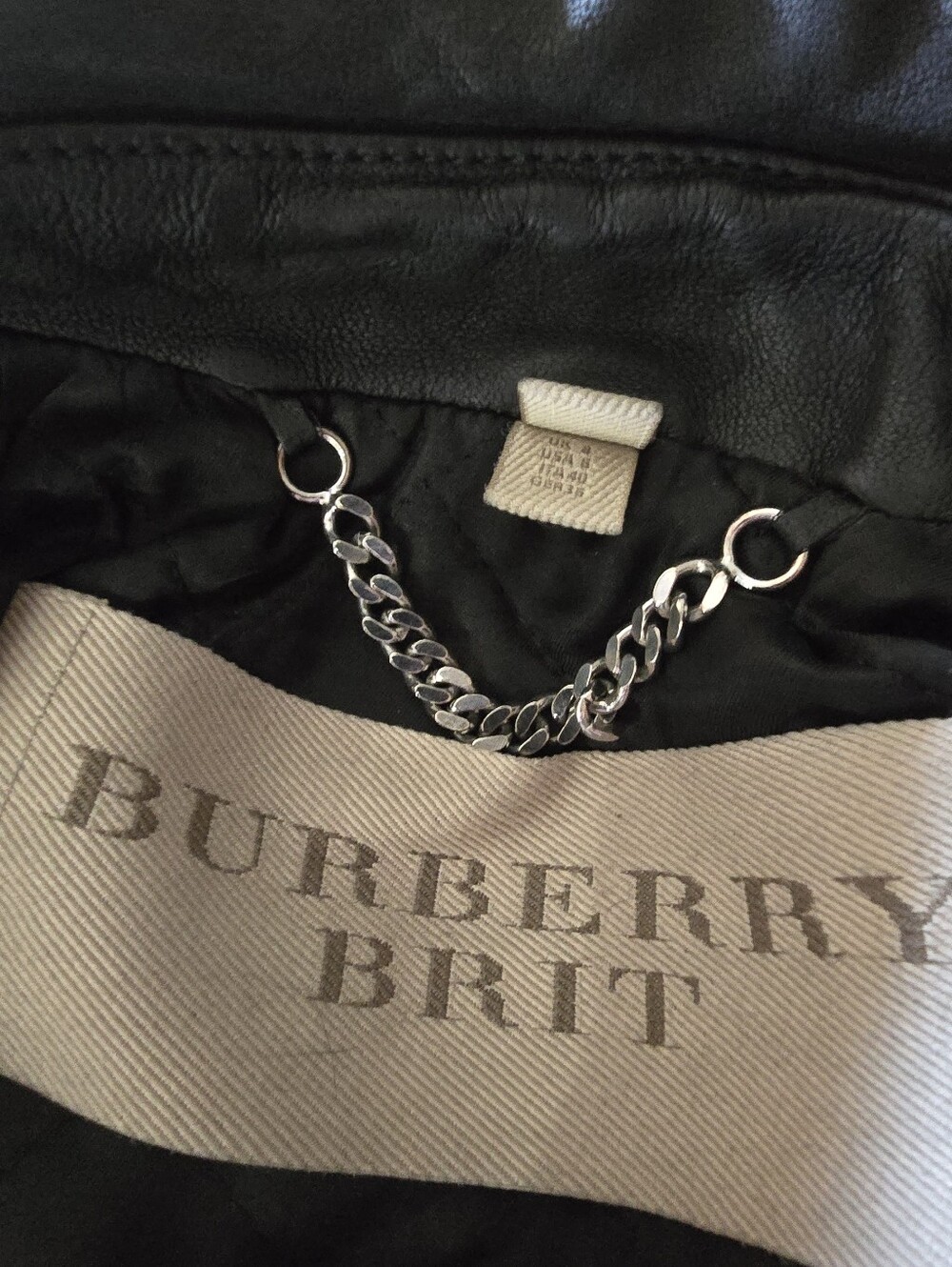 Iconic Burberry Brit Loseley Quilted Leather Jacket - Picture 15 of 16
